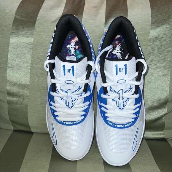 Puma LaMelo Ball Subject 01 Lo - White/Bluemazing NIB - Picture 2 of 8